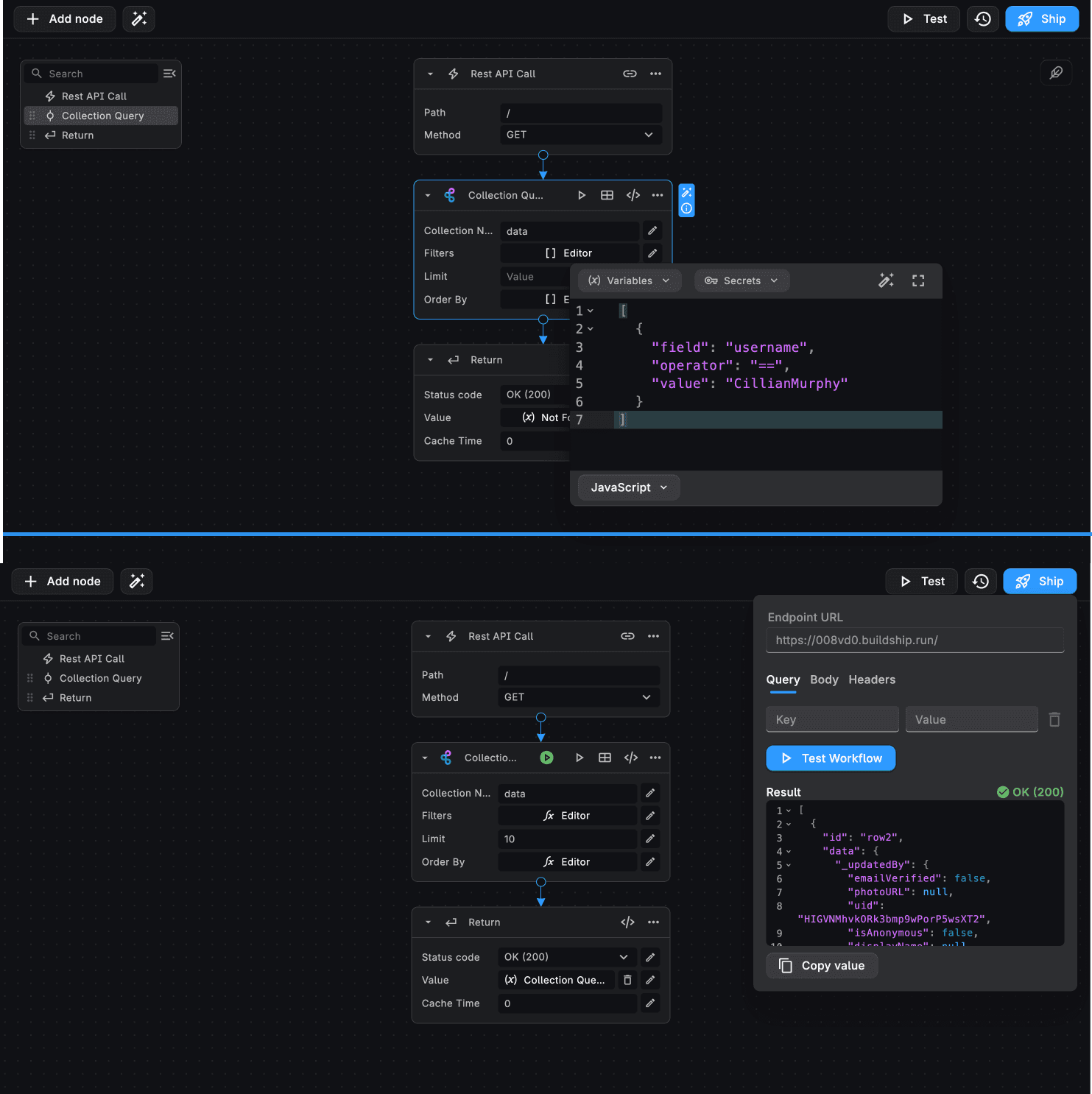 API Specification